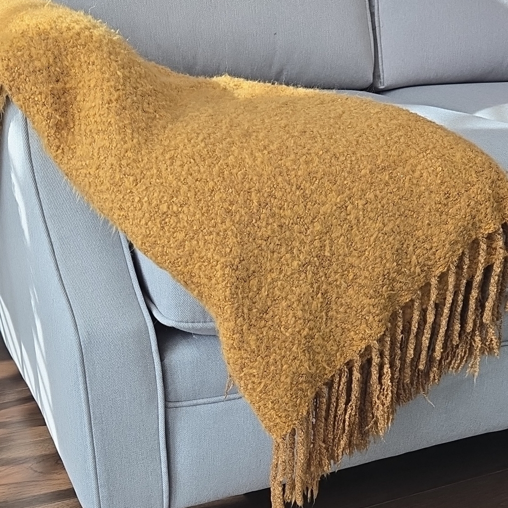 Mustard Yellow Blanket